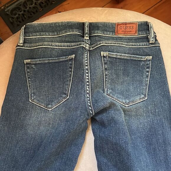 *Guess* NWT Sz 25 1981 Stretch Ankle Zip Crop Ankle Jeans - Picture 8 of 14